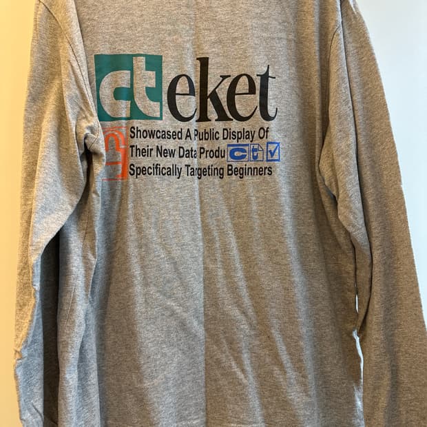 테켓 롱슬리브 그레이 M