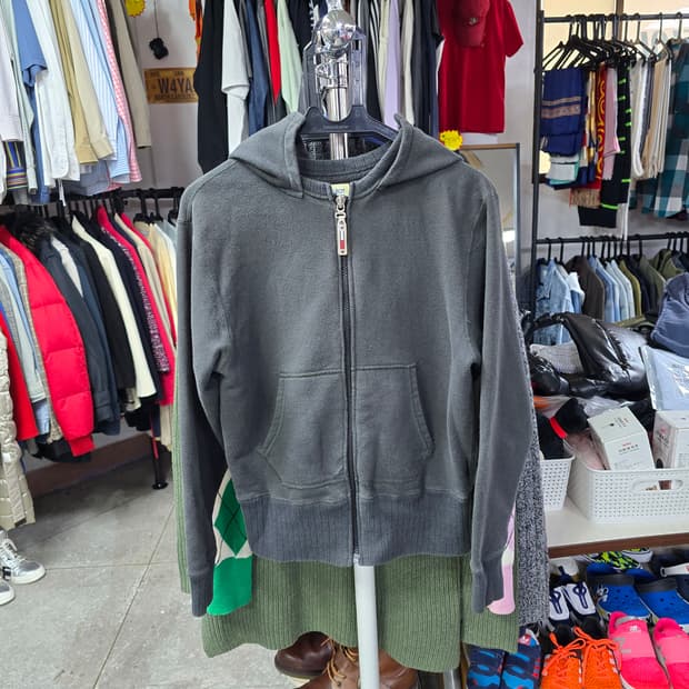 빔즈보이 후드 집업 그레이 (1428)