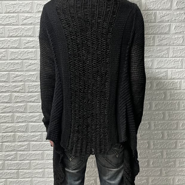 Pure DKNY 롱 드레이프 가디건
