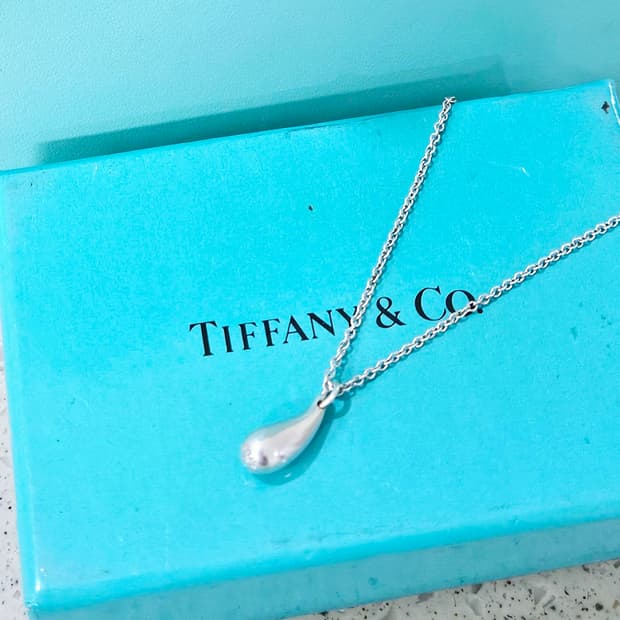 티파니앤코 엘사 퍼레티 빈티지 티어드롭 목걸이[정품]