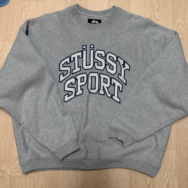 스투시 릴렉스 스포츠 맨투맨 M