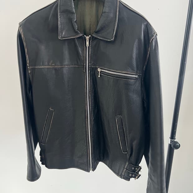 빈티지 레더자켓