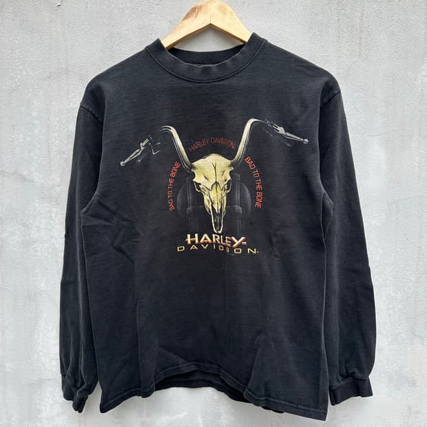 [할리데이비슨] •90s Vintage Long Sleeve Shirt