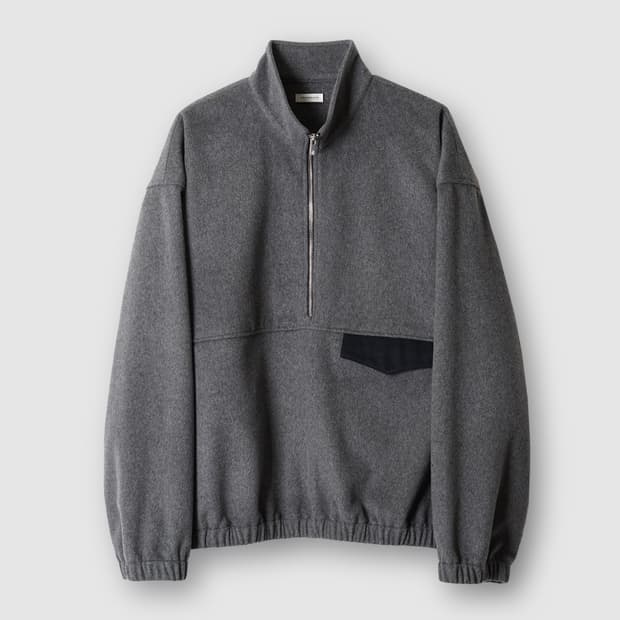 포커페이스 하프 집업