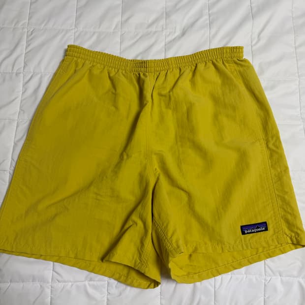 파타고니아(구형) 배기스 5인치 S 옐로우