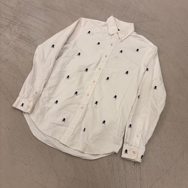 폴로 랄프로렌 해골 자수 셔츠