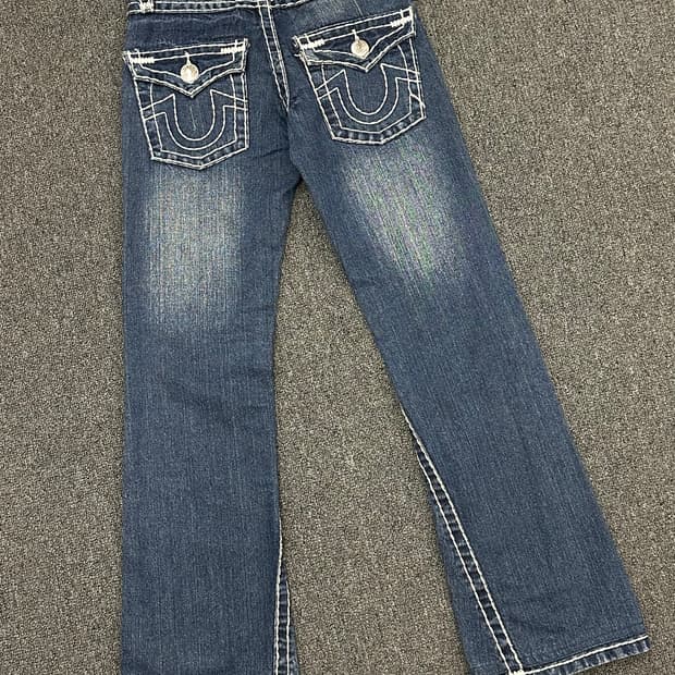27)True Religion 빈티지 여성 부츠컷 데님팬츠
