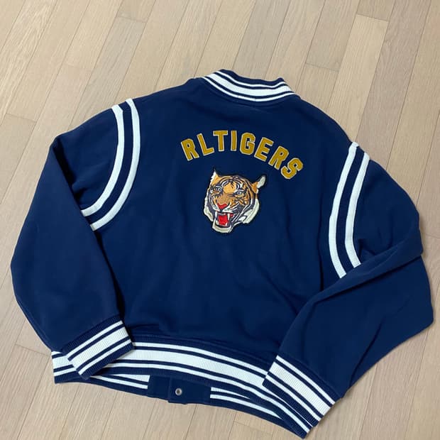 폴로 RL 타이거 바시티 자켓 XL
