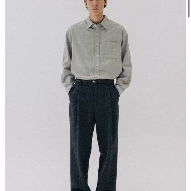 블랭크룸 울 트라우저