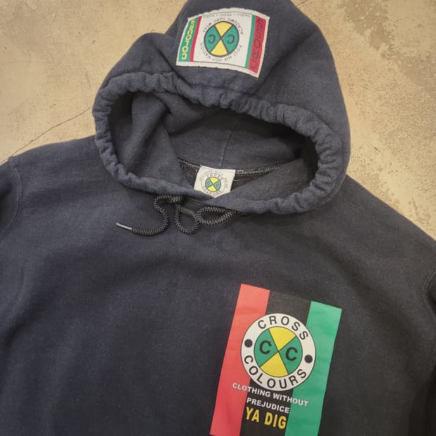 Cross colours 후디