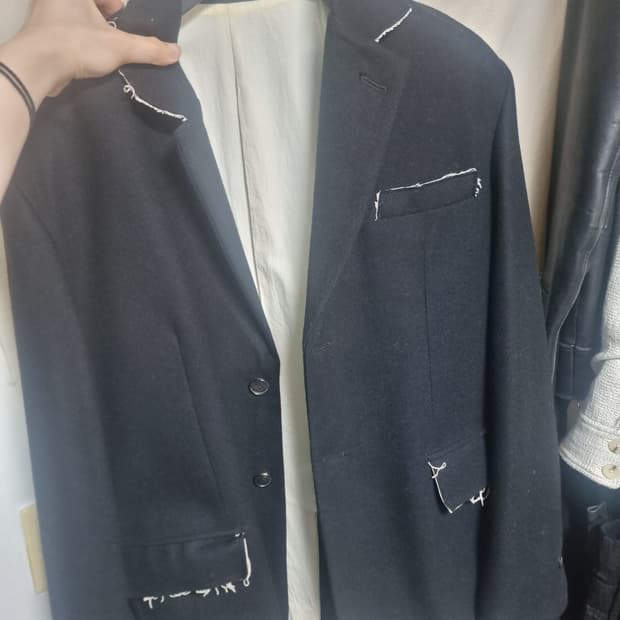 더블엘 울 블레이저 l사이즈