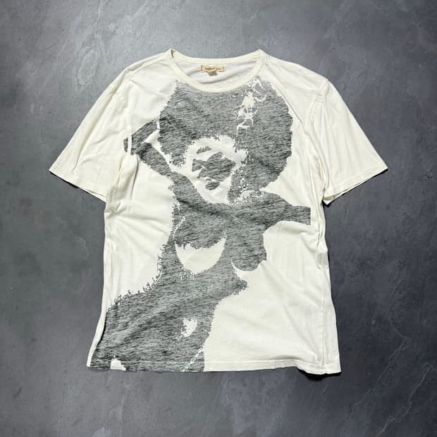John Varvatos Afro Graphic T-Shirt