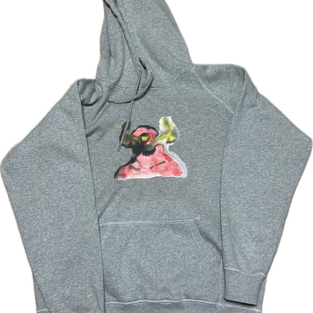 팝트레이딩 컴퍼니 후드 그레이 L