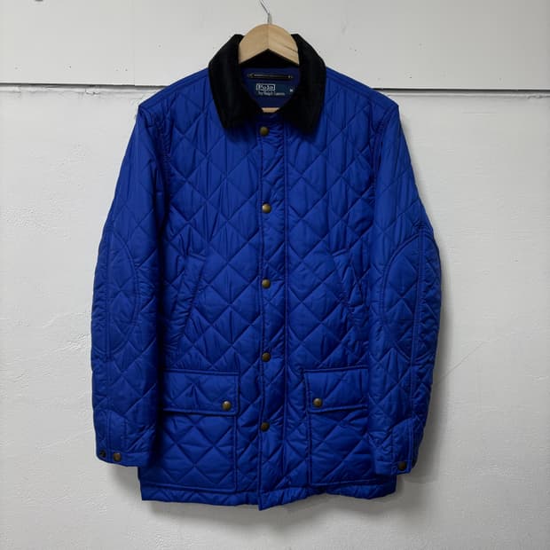 폴로 랄프로렌 블루 퀼팅 자켓