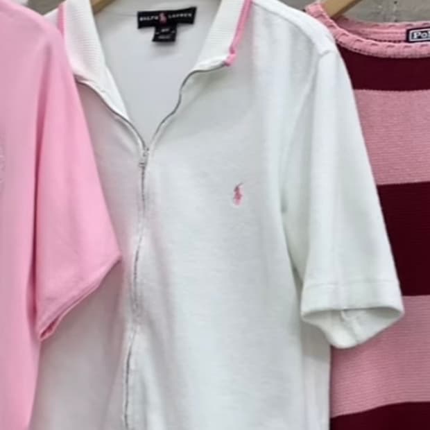 폴로 랄프로렌 테리 반팔 집업