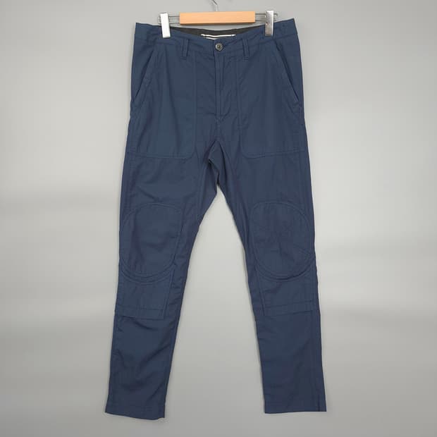 스톤아일랜드 Stone Island 립스탑 패치 팬츠 네이비 W31