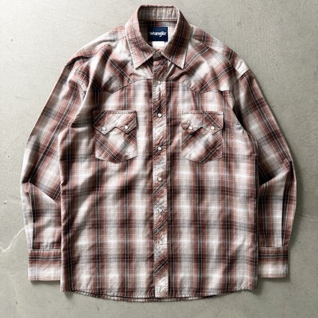 Vintage Wrangler Western Check Shirt