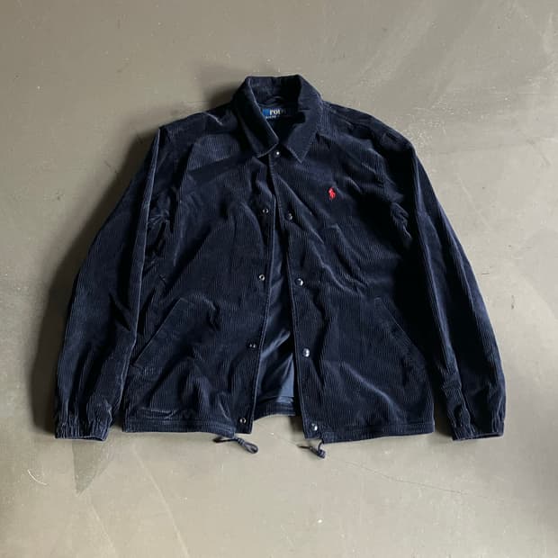 폴로랄프로렌 코듀로이 코치 자켓 S(100)