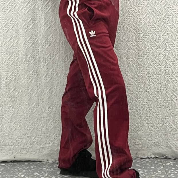 아디다스 클래식 유로파 버건디 트랙팬츠  XL C06749