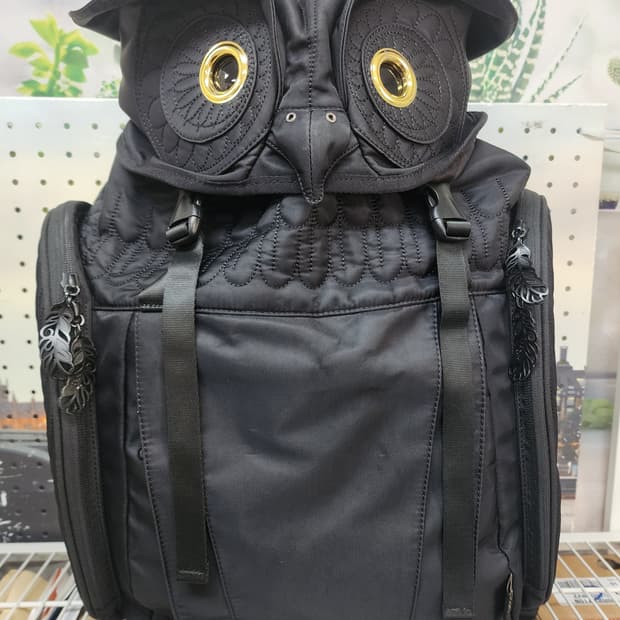 정품/ 몬크리에이션 여성백팩 부엉이백팩 라지 L사이즈 GD91