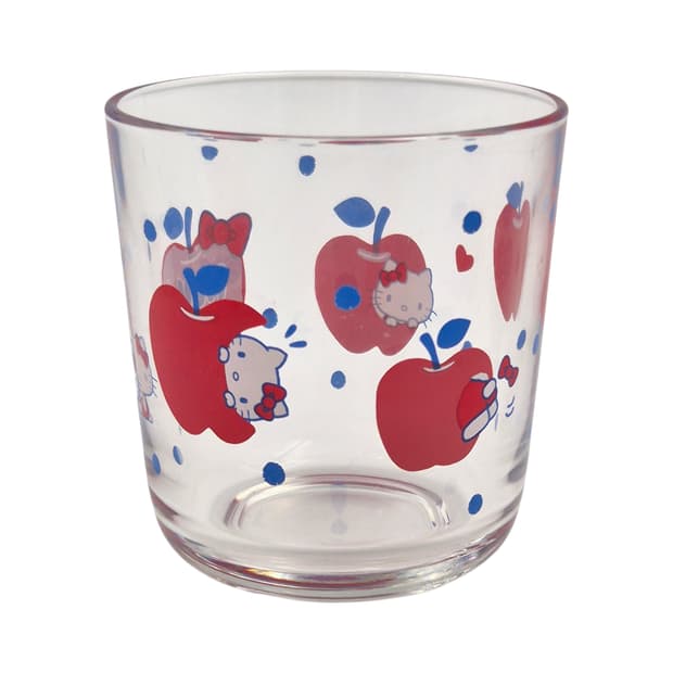 15s 레어 사과 키티 온더락 글라스 1p