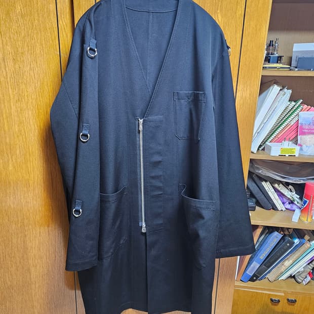 타카히로 미야시타 The Soloist 오버 코트 블랙