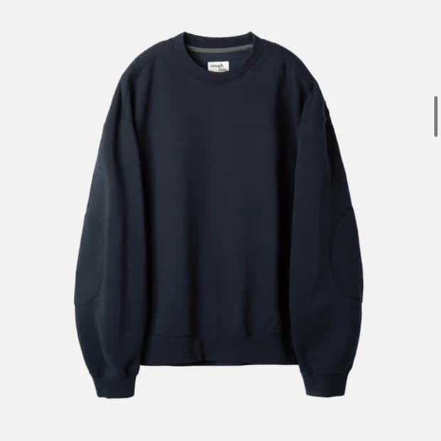 러프사이드 맨투맨 네이비 4사이즈