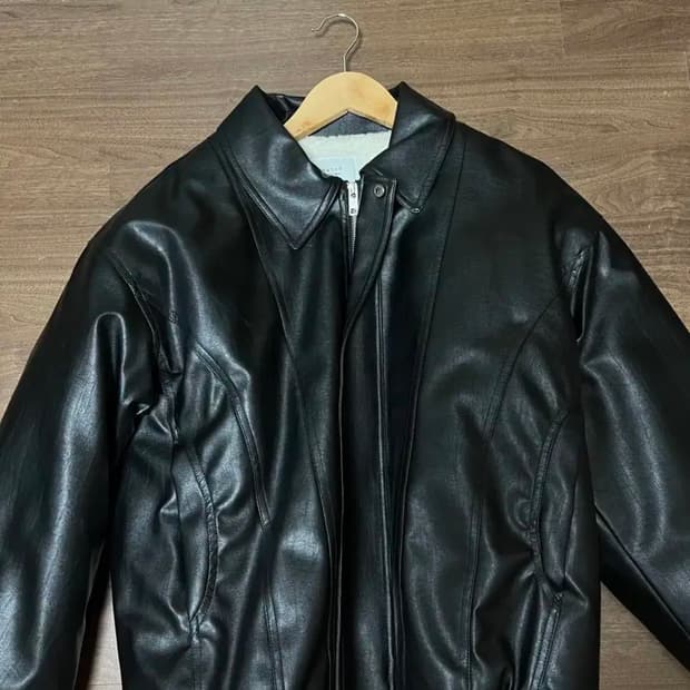 오텀 럭스 헤비 레더 자켓