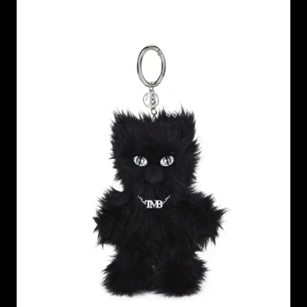 트리밍버드 키링 TMB Black Cat Key Ring TT 티티