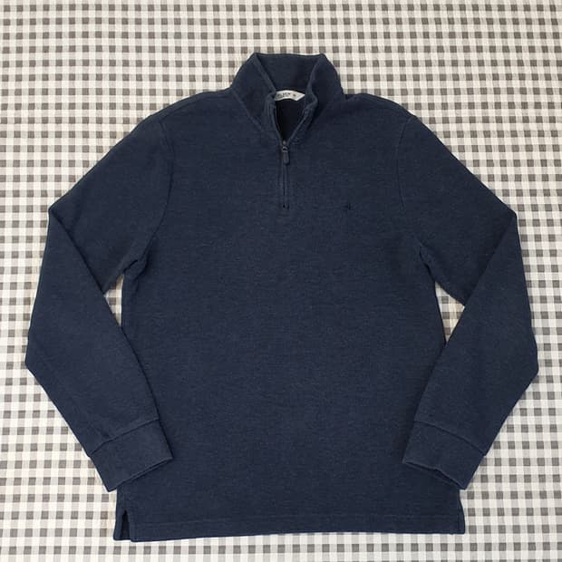 올젠 반집업 하프 맨투맨 남자95