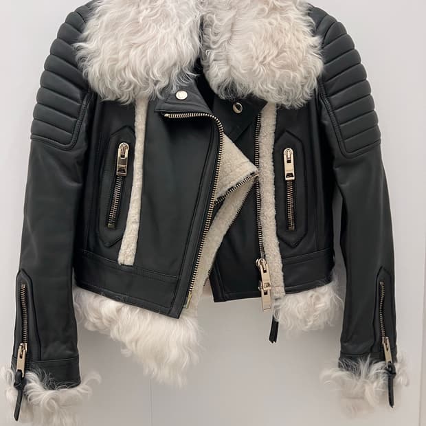 버버리 레더 무스탕 38