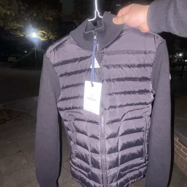 몽클레어 니트패딩(M)