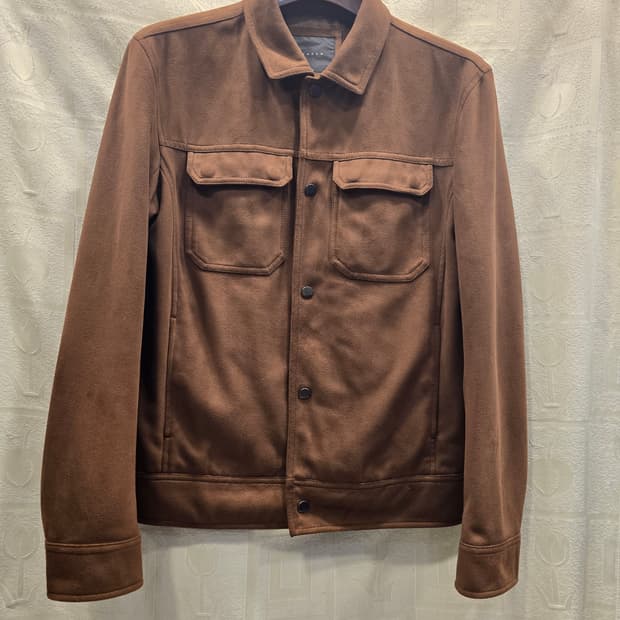 앤드류 ANDEW 남성 스웨이드 자켓 100 사이즈