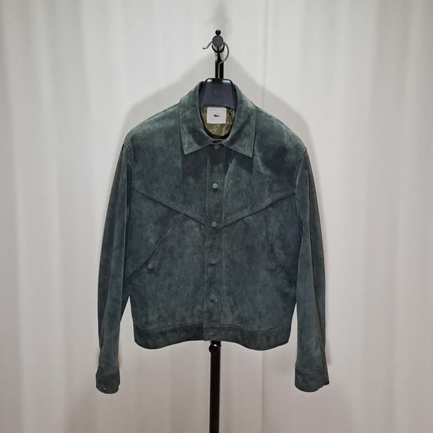 (택포) DOT 리얼레더 스웨이드 자켓 L B192