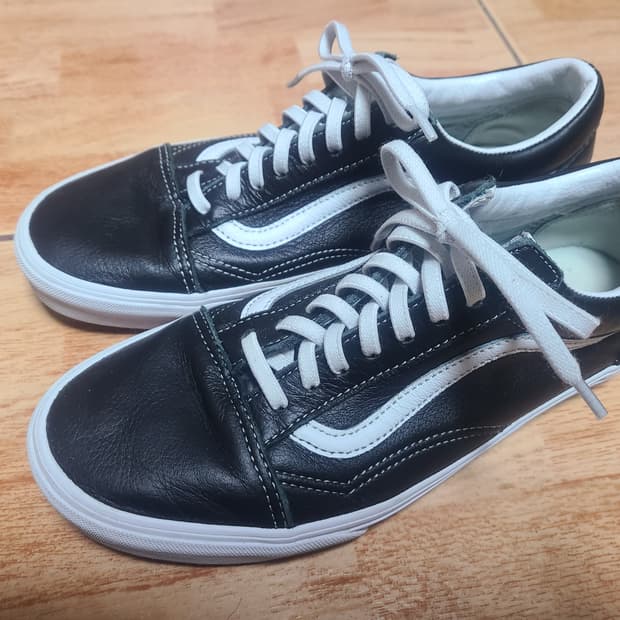 반스 올드스쿨 레더270(265추천)