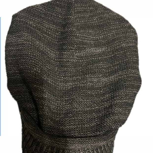 Vintage knit beanie cap