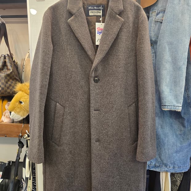 [쿨거환영]Renoma Paris Homme  캐시미어 블렌디드 코트 