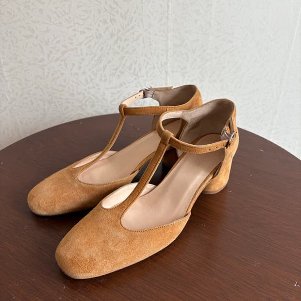 Comptoir des Cotonniers 스웨이드 스트랩힐