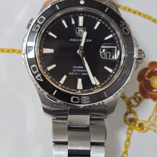 태그호이어 아쿠아레이서 500m 오토메틱