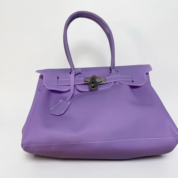 Purple 키키 젤리백 버킨젤리 퍼킨백