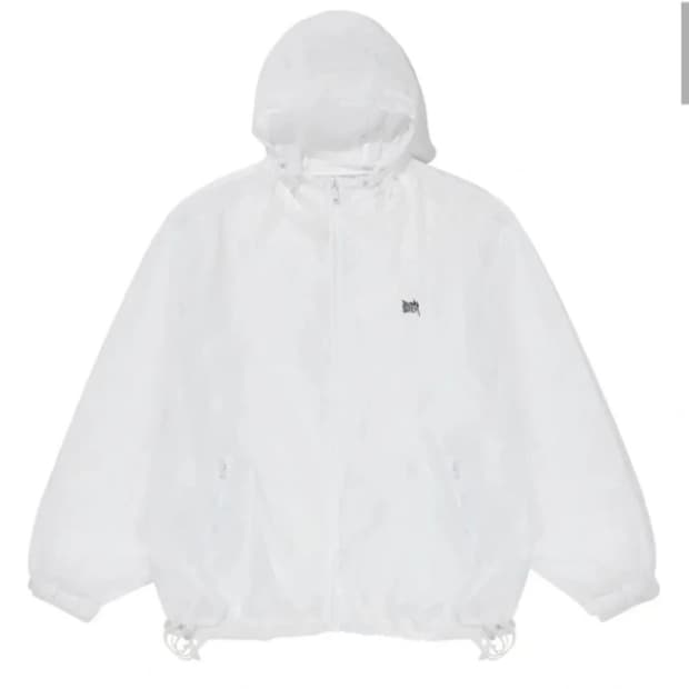 브라운브레스 윈드브레이커 바람막이 화이트 후드집업 후드티 맨투맨 아디다스