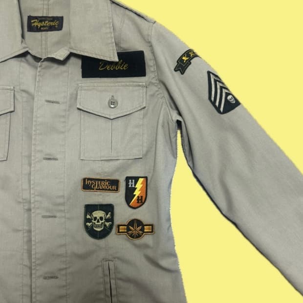 히스테릭글래머 와펜자켓