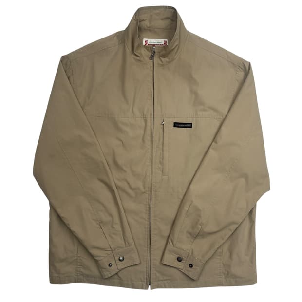 맥그리거 빈티지 베이지 블루종 자켓 2XL