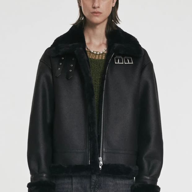 도프제이슨 하이넥 무스탕