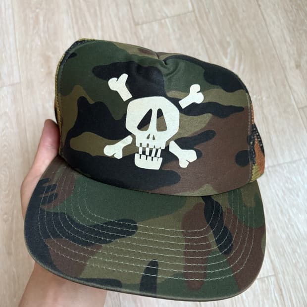 올드 스투시 카모 캡