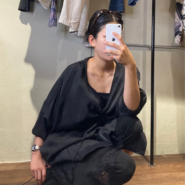 ZARA 셔링 레이어드 원피스