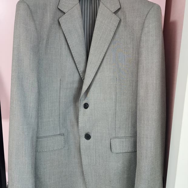 (새상품) ZIOZIA 지오지아 그레이 블레이저. 100사이즈 정장 자켓