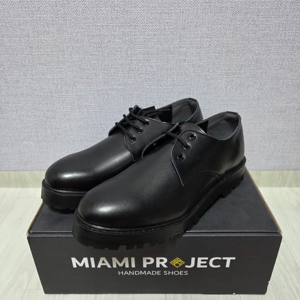 마이애미프로젝트 더비슈즈 280 새상품 판매!