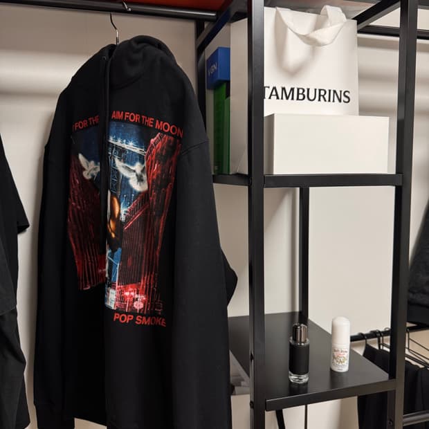 Pop Smoke x Vlone City Hoodie 브이론 x 팝스모크