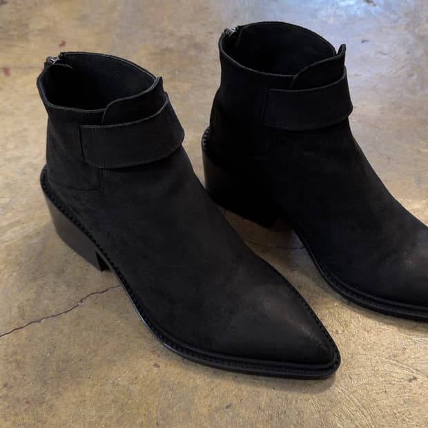 헬무트랭 오일 레더 우먼 부츠